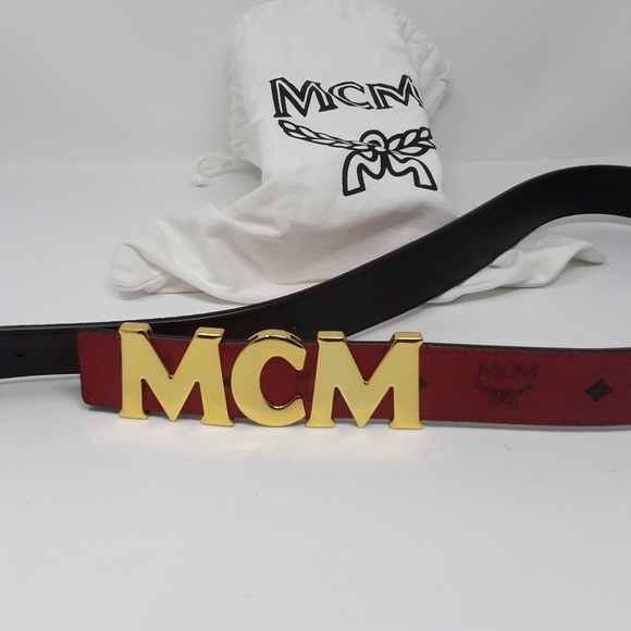 mcm belt made in korea